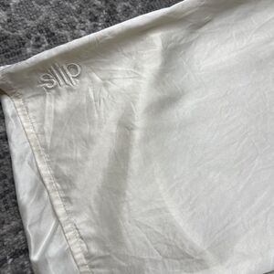 Slip Pure Silk Pillowcase 20" x 30" Queen Ivory Luxury Natural Soft EUC